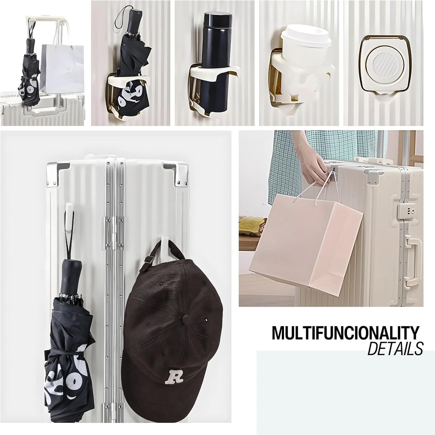 Luxury Check In Luggage Travel Bag Suitcase lightweight with High Quality Aluminium Frame Zipperless Cup holder Silent Wheels USB Port Charging (Mint, 24 Inches)