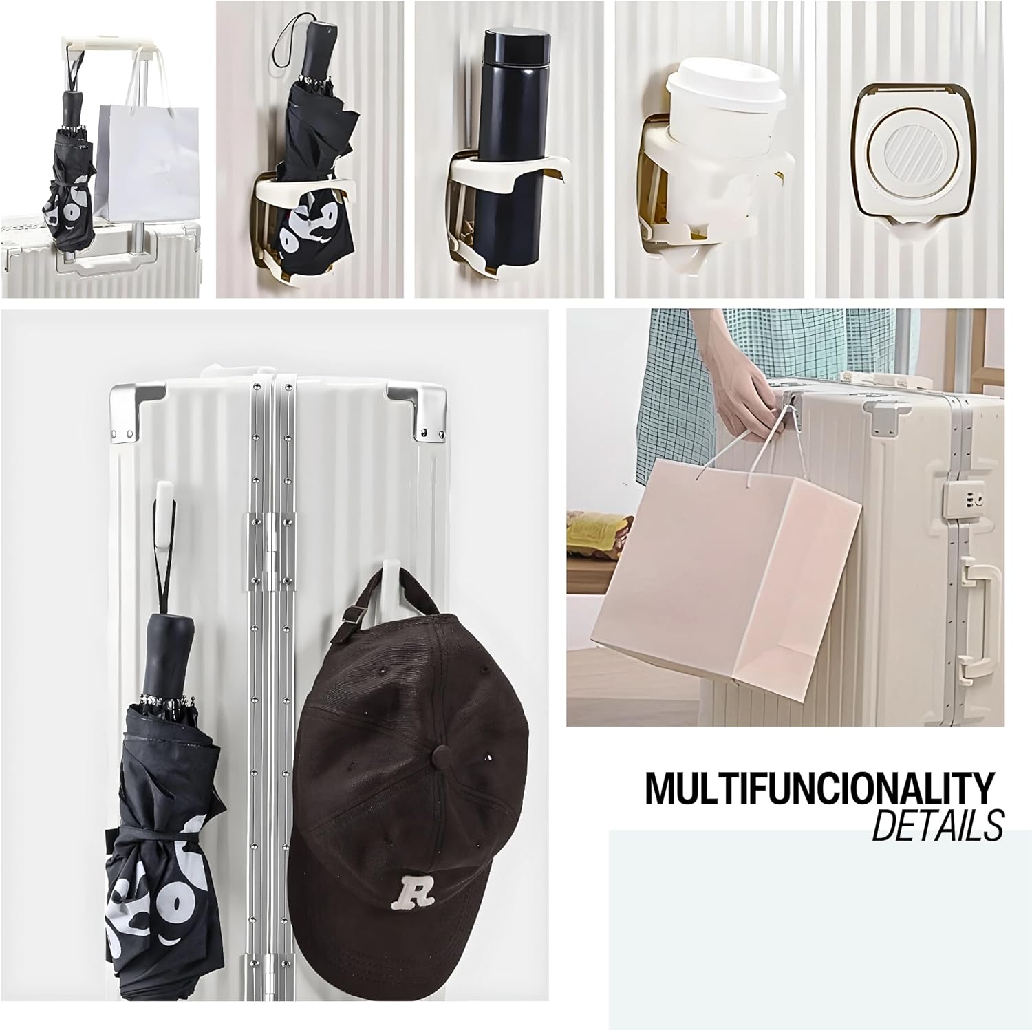 Luxury Check In Luggage Travel Bag Suitcase lightweight with High Quality Aluminium Frame Zipperless Cup holder Silent Wheels USB Port Charging (Mint, 24 Inches)